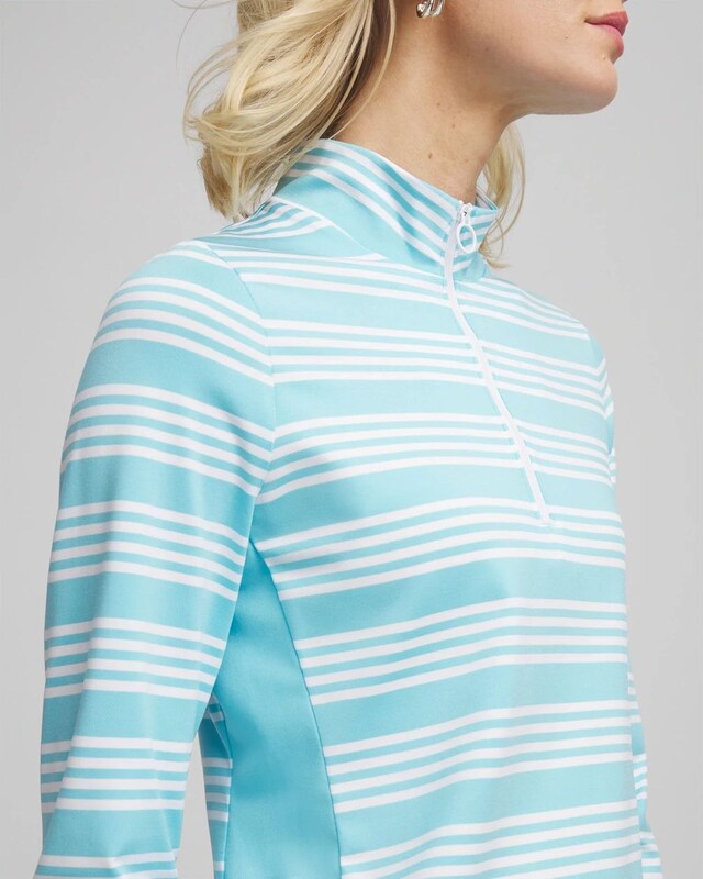 Zenergy UPF Stripe Long Sleeve Top - image 4